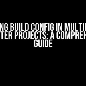 Mastering Build Config in Multiple Files in Flutter Projects: A Comprehensive Guide